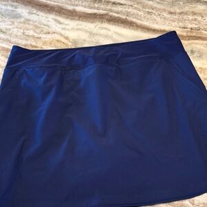 Lands' End Women's Navy Swim Skirt